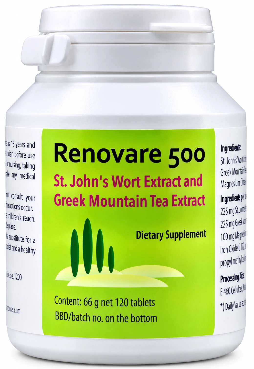 Renovare 500 bottle